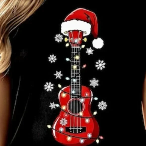 Christmas T-shirt, Vintage Christmas Graphics Tee, Unisex Tee - Picture 2 of 3